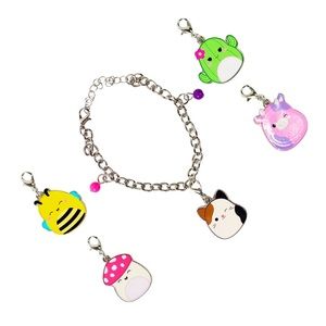 Squishmallows Add a Charm Interchangeable Bracelet Set NEW